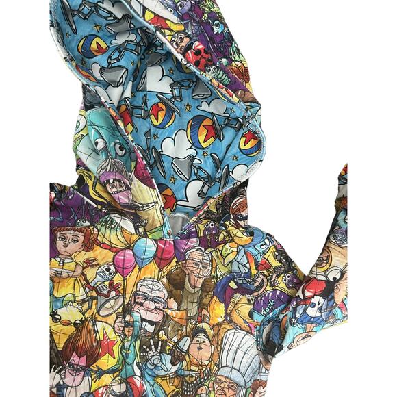 Handmade Small Shop Disney Pixar Hoodie - Picture 2 of 3